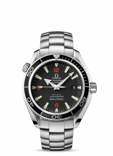 Omega Seamaster Planet Ocean 600M Co-Axial 42 Stainless Steel / Orange Numerals / Bracelet 2201.51.00 (22015100)